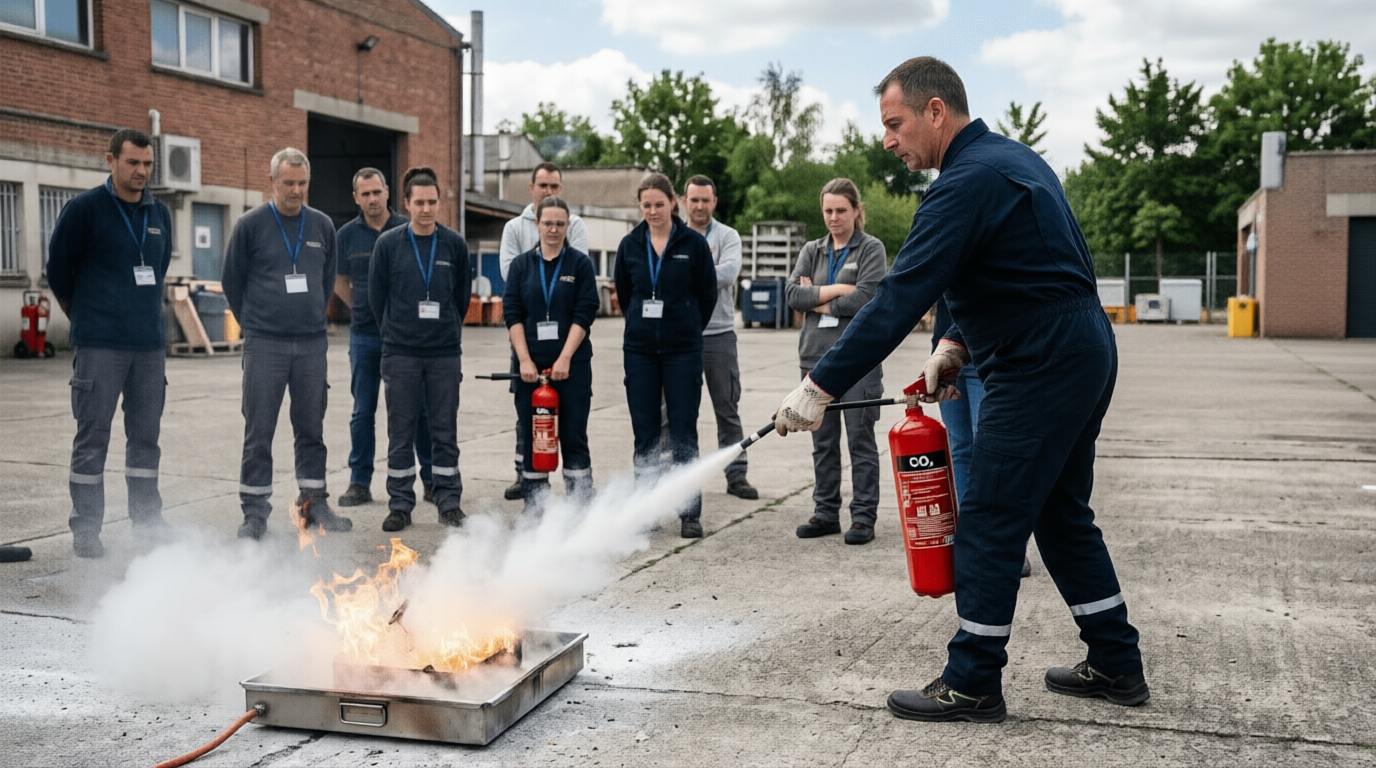 Formation manipulation extincteur Coutances